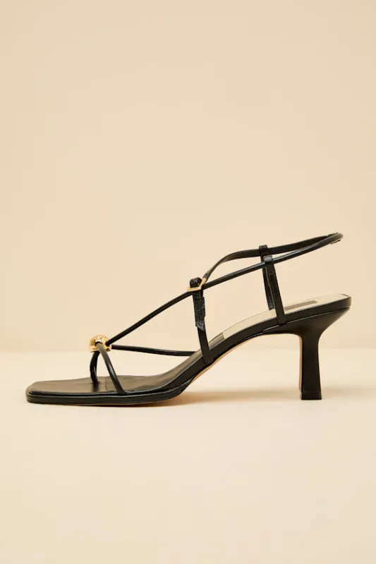 Mylee Black Strappy High Heel Sandals sold by Lulus