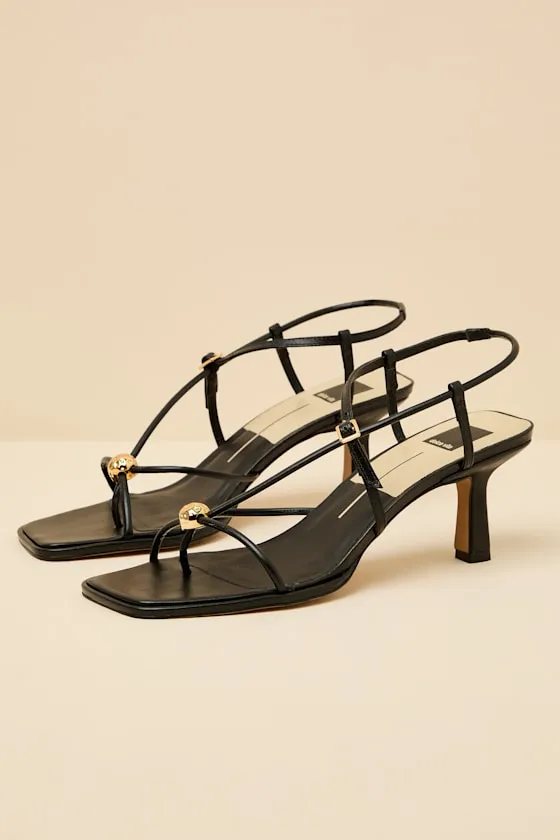 Mylee Black Strappy High Heel Sandals sold by Lulus product image thumbnail 4