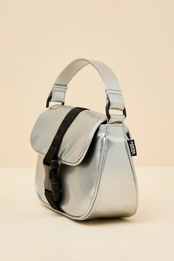 Hooked On Silver Metallic Mini Handbag sold by Lulus product image thumbnail 2