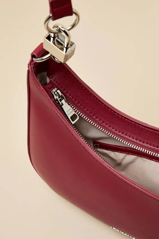 Luckyy Red Asymmetrical Shoulder Bag sold by Lulus product image thumbnail 3