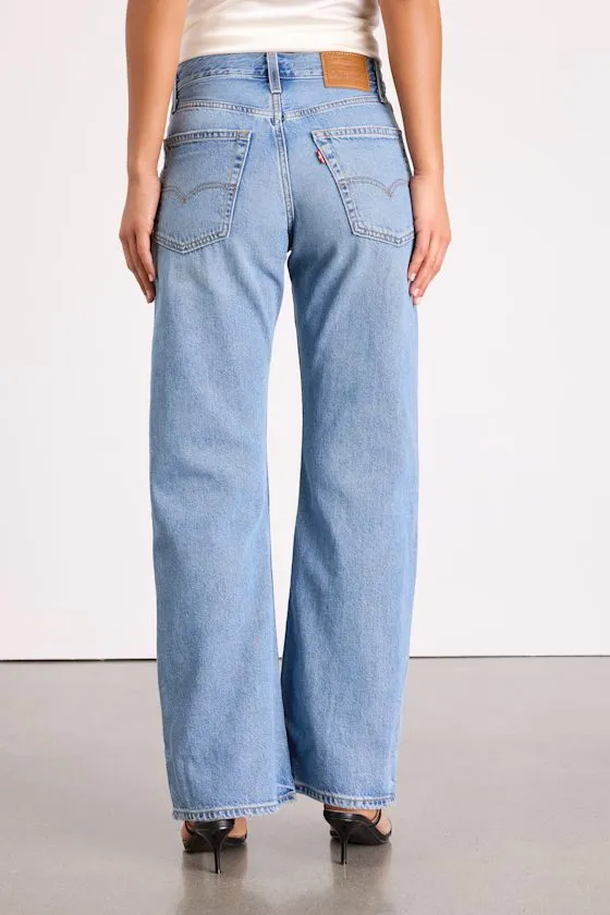 Loose Boot Medium Wash Mid-Rise Jeans sold by Lulus product image thumbnail 3