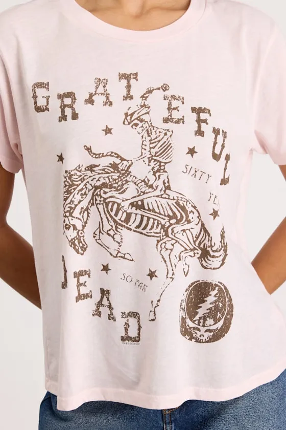 Grateful Dead Sixty Years So Far Blush Graphic Tee sold by Lulus product image thumbnail 2