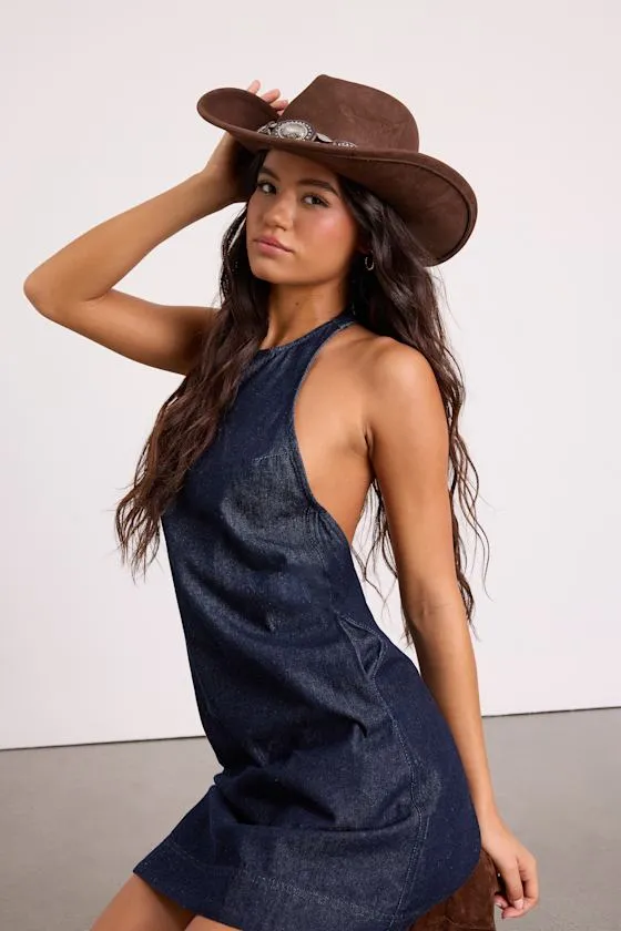 Tracey Brown Concho Western Hat sold by Lulus