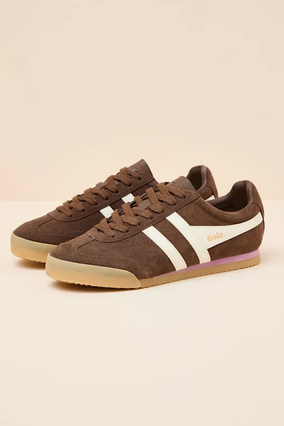 Apollo Dark Brown and Off White Lace-Up Sneakers sold by Lulus product image thumbnail 3