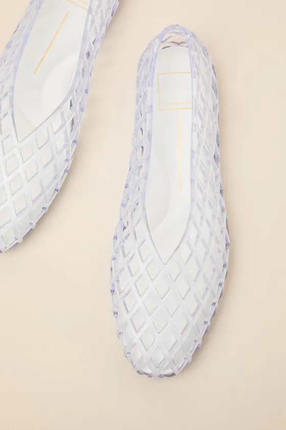 Jam Crystal Sheer Jelly Flats sold by Lulus product image thumbnail 2