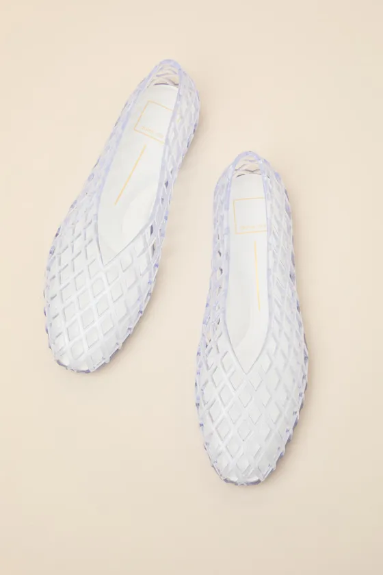 Jam Crystal Sheer Jelly Flats sold by Lulus product image thumbnail 4