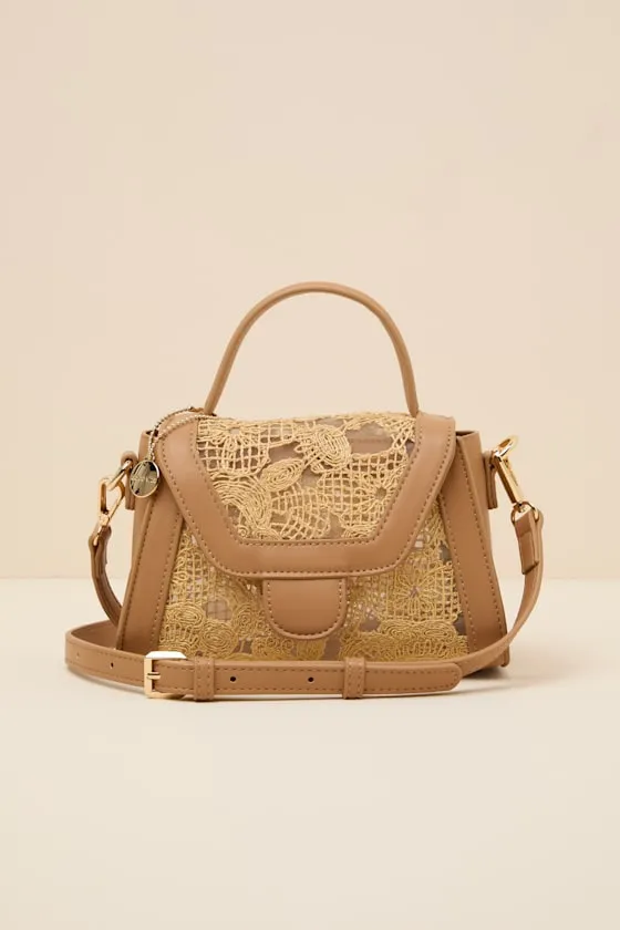 Tansy Natural Woven Raffia Mini Crossbody Handbag sold by Lulus