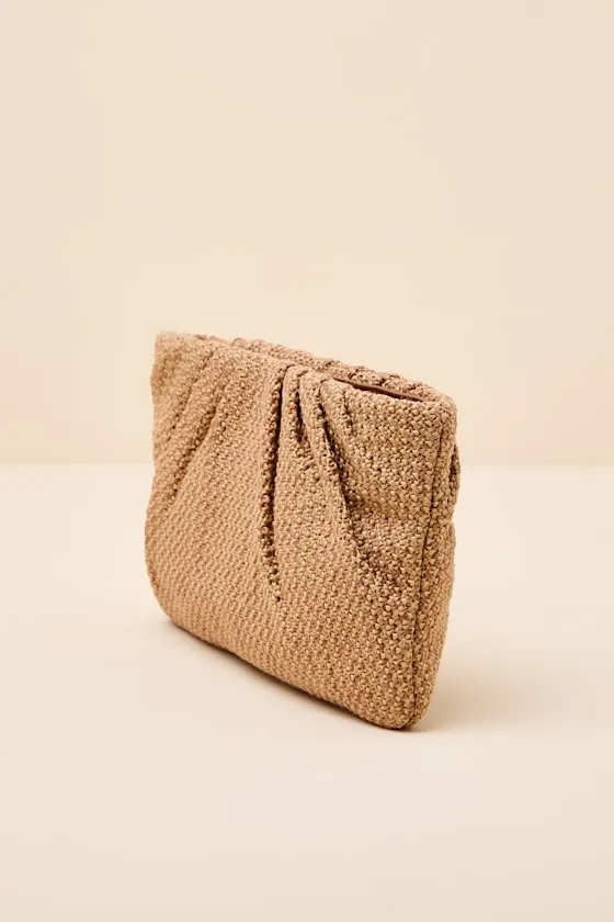 Palomaa Natural Raffia Crossbody Clutch sold by Lulus product image thumbnail 2