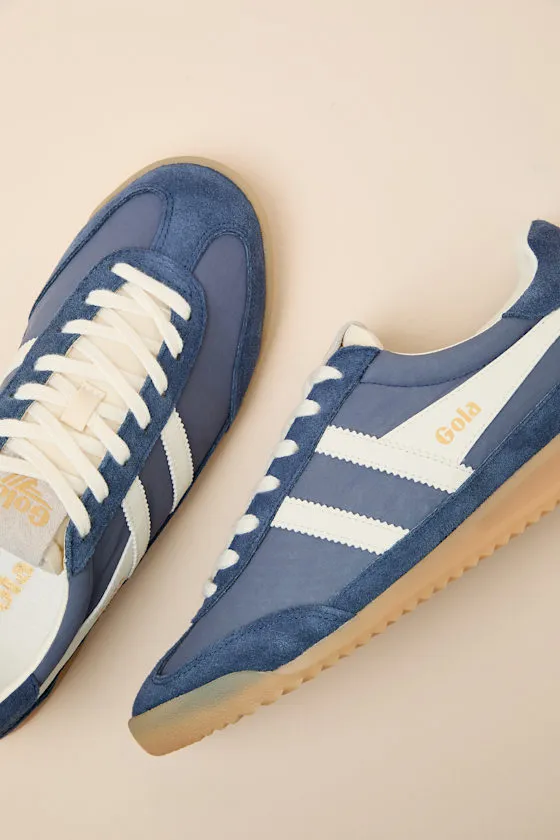 Firefly Moonlight and Off White Suede Lace-Up Sneakers sold by Lulus product image thumbnail 4