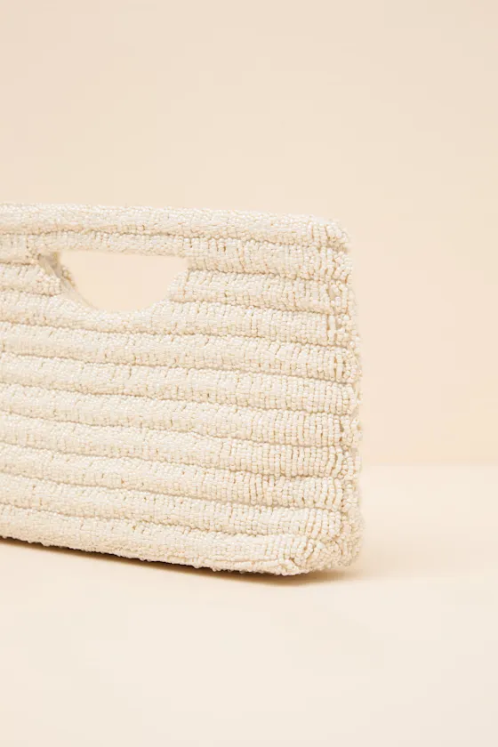 Silfra Teal Ivory Beaded Crossbody Clutch sold by Lulus product image thumbnail 4