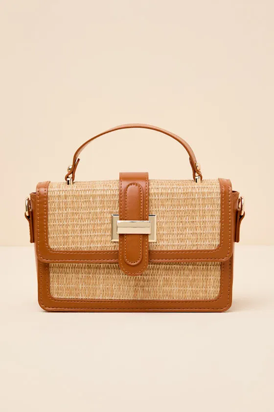 Danella Tan Raffia Crossbody Bag sold by Lulus product image thumbnail 2