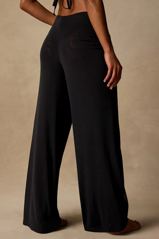 Chantelle Black Mesh Swim Cover-Up Pants sold by Lulus product image thumbnail 2