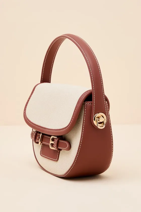 Topanga Beige Canvas Crossbody Handbag sold by Lulus product image thumbnail 3