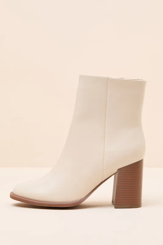Paisley Ivory Ankle Booties made by Lulus