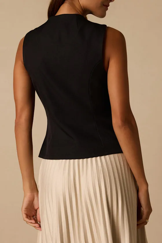 Delgado Black Sleeveless Top sold by Lulus product image thumbnail 3