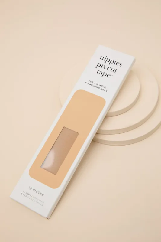 Nippies Pre-Cut Creme Tape made by Lulus
