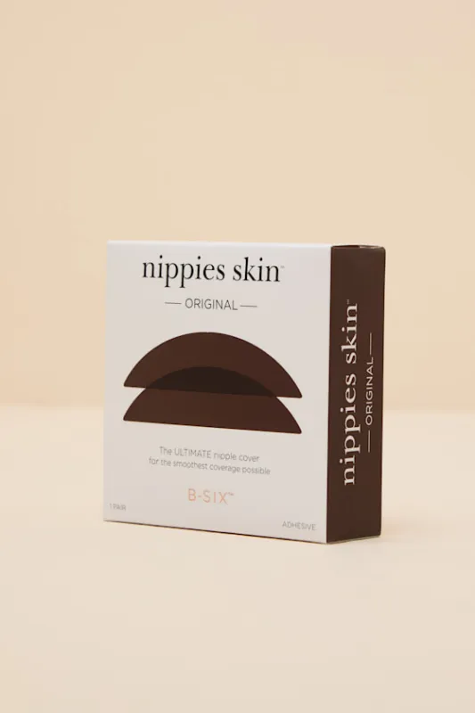 Nippies Espresso Adhesive Nipple Covers made by Lulus