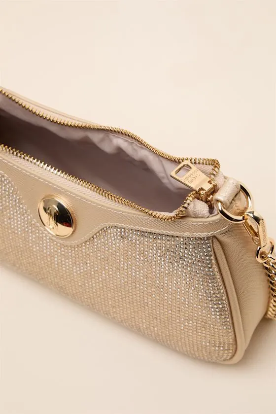 Vickie Champagne Shoulder Bag sold by Lulus product image thumbnail 3