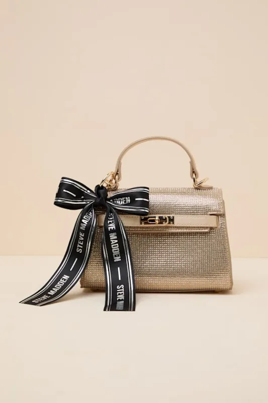 Signifi Champagne Mini Bag made by Steve Madden