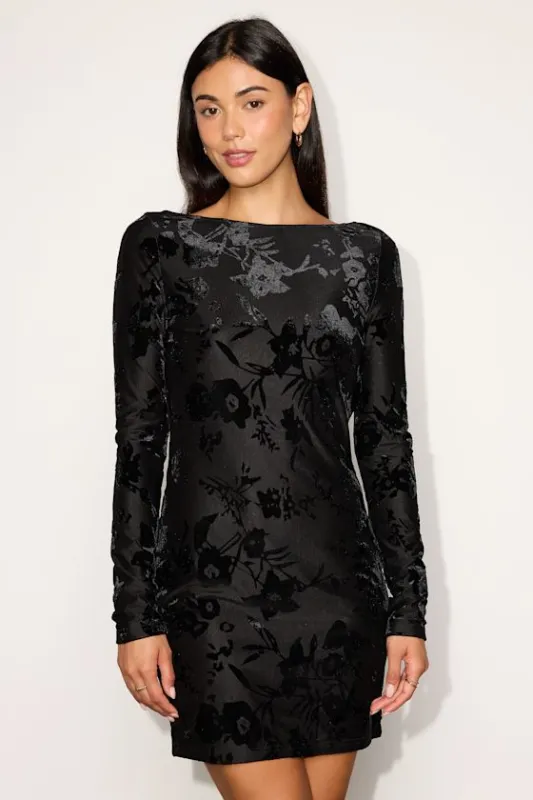 Masie Long Sleeve Mini Dress made by Lulus