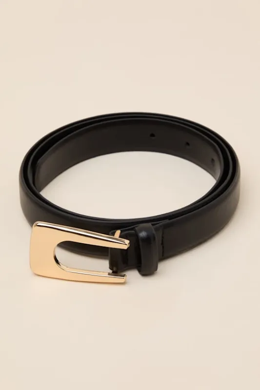 Diane Black Belt made by Billini