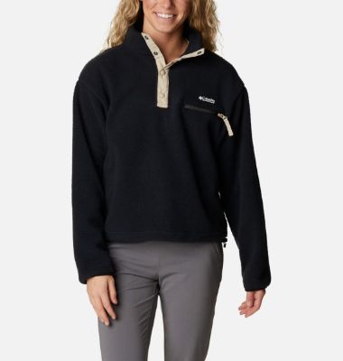 Women's Helvetia™ Cropped Half Snap Fleece Pullover sold by Columbia