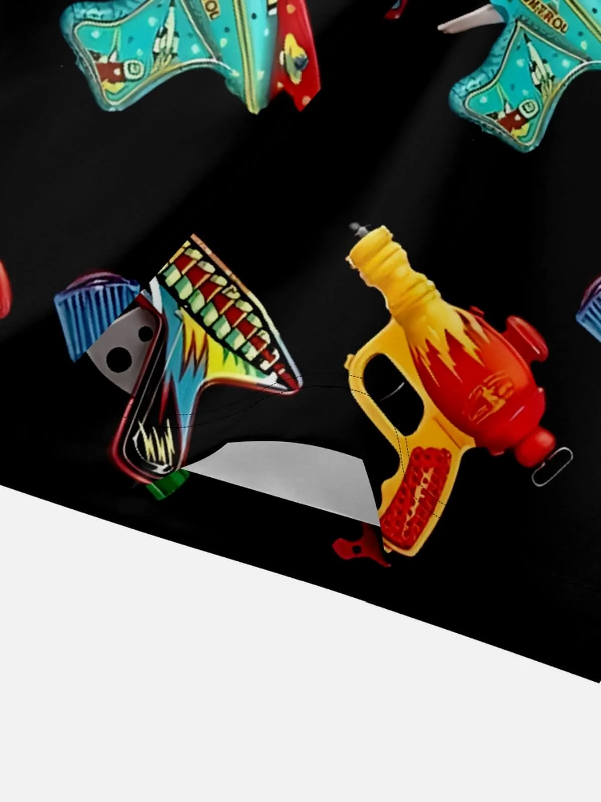 Men's Retro Space Blaster Short Sleeve Shirt sold by Eleven Oasis product image thumbnail 3