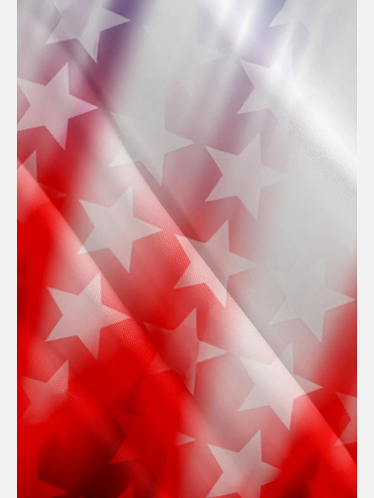 American Pride Spread Collar Short Sleeve Shirt For Men Gradient Starlight sold by Eleven Oasis product image thumbnail 4