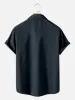 Men's Atomic Age Vertical Stripe Bowling Short Sleeve Shirt sold by Eleven Oasis