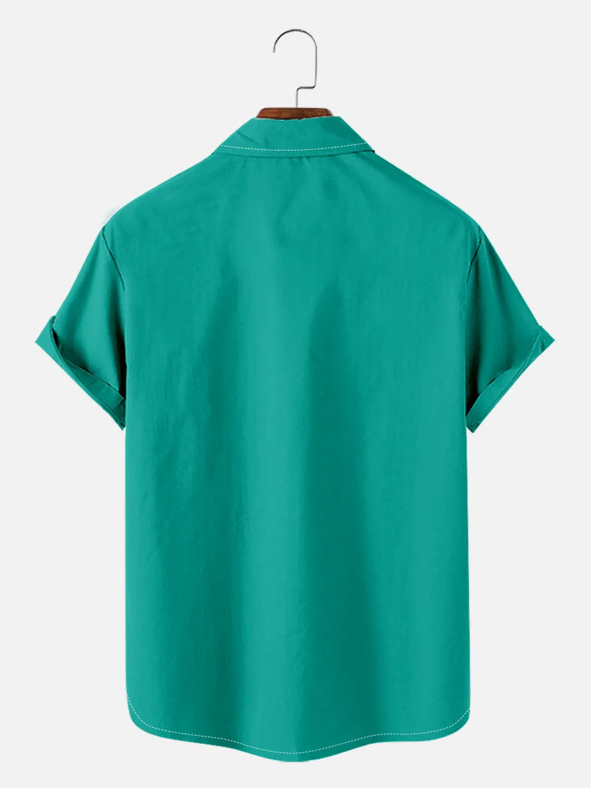 Tall Men's Atomic Martini Western Short Sleeve Shirt sold by Eleven Oasis product image thumbnail 2