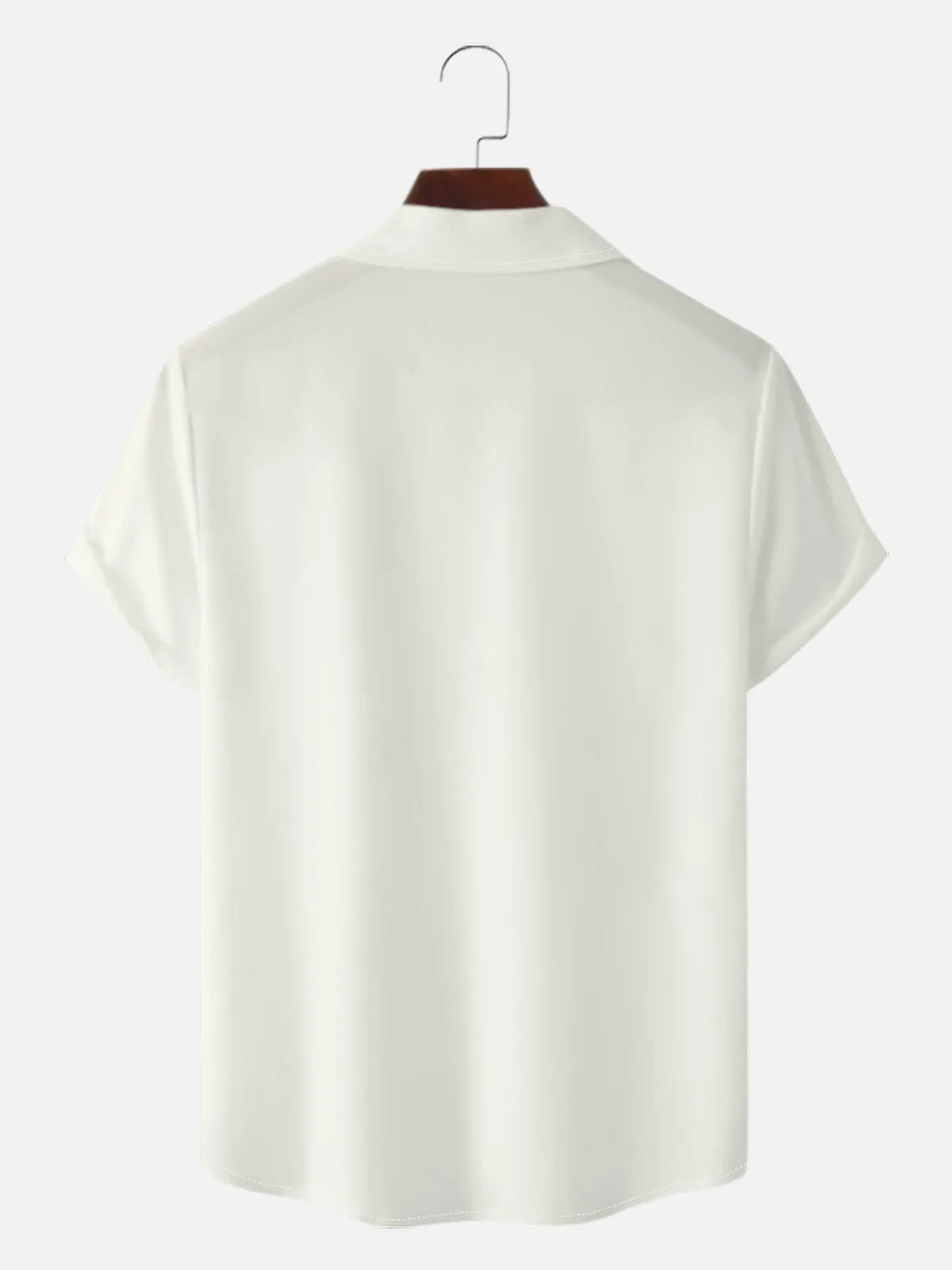 Men's Retro UFO Space Cat Short Sleeve Shirt sold by Eleven Oasis product image thumbnail 2