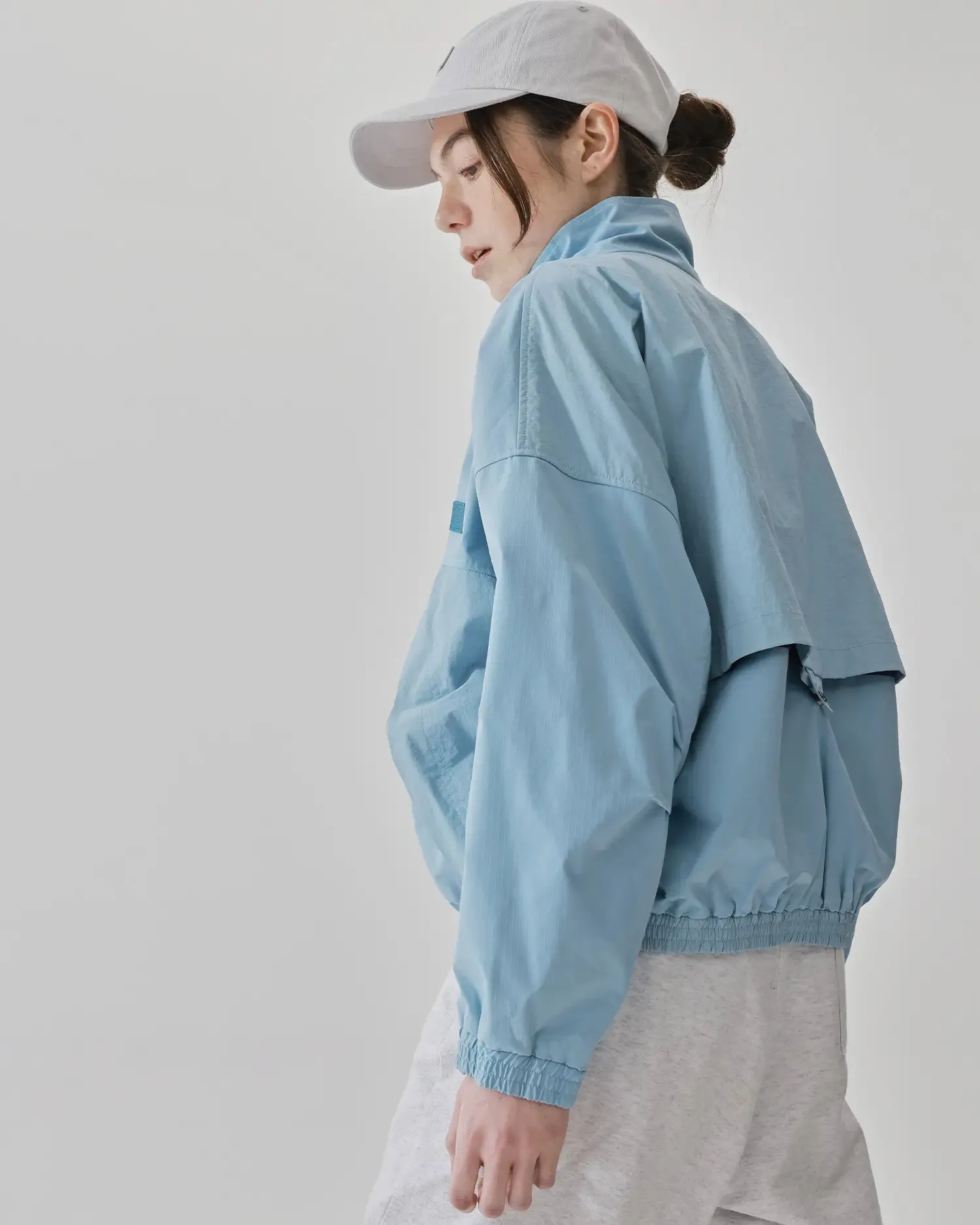 KOLAB Women's Rainproof Cropped Track Jacket sold by Eleven Oasis product image thumbnail 3