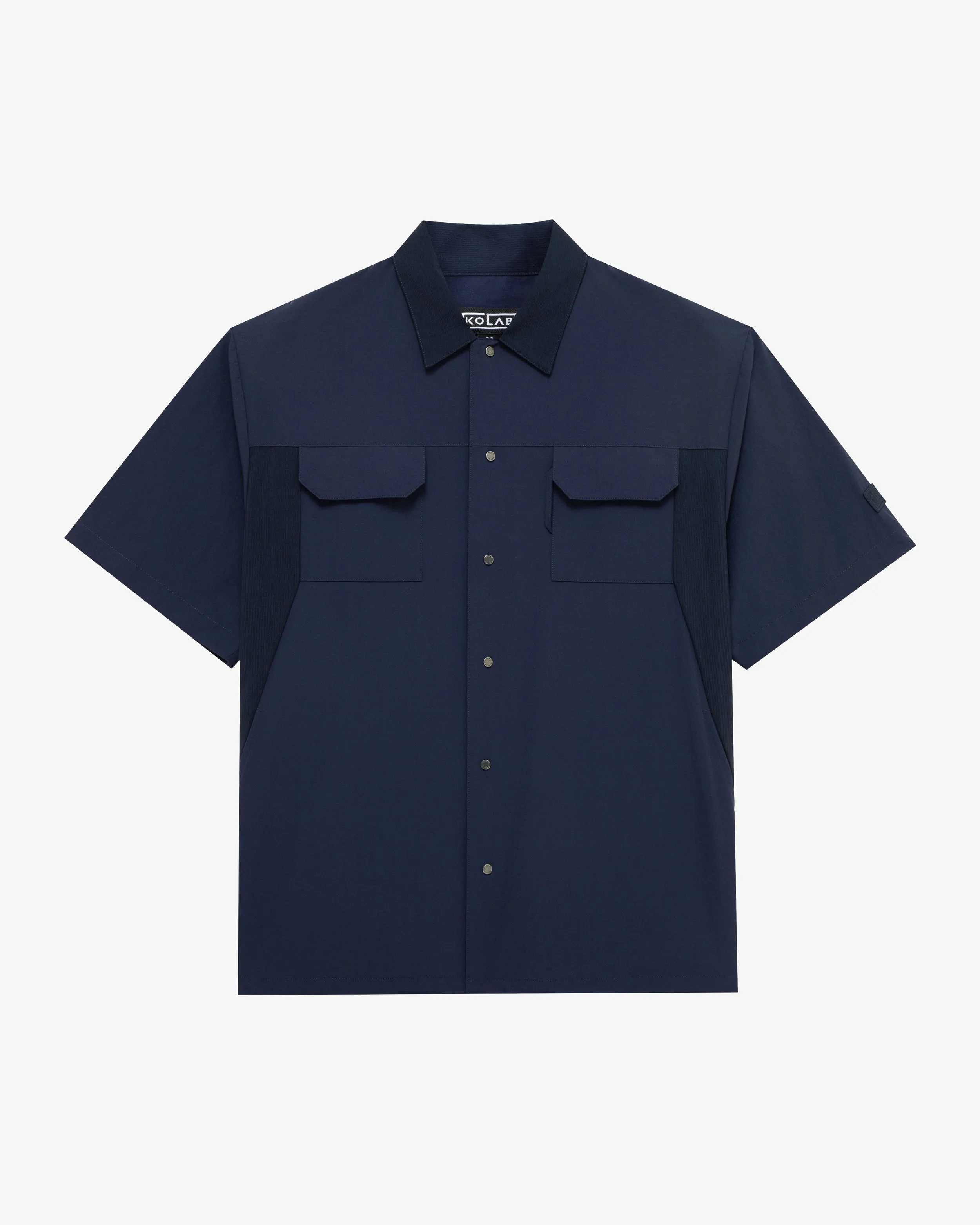 KOLAB Men's Dynamic Short Sleeve Button-Up Shirt sold by Eleven Oasis product image thumbnail 5