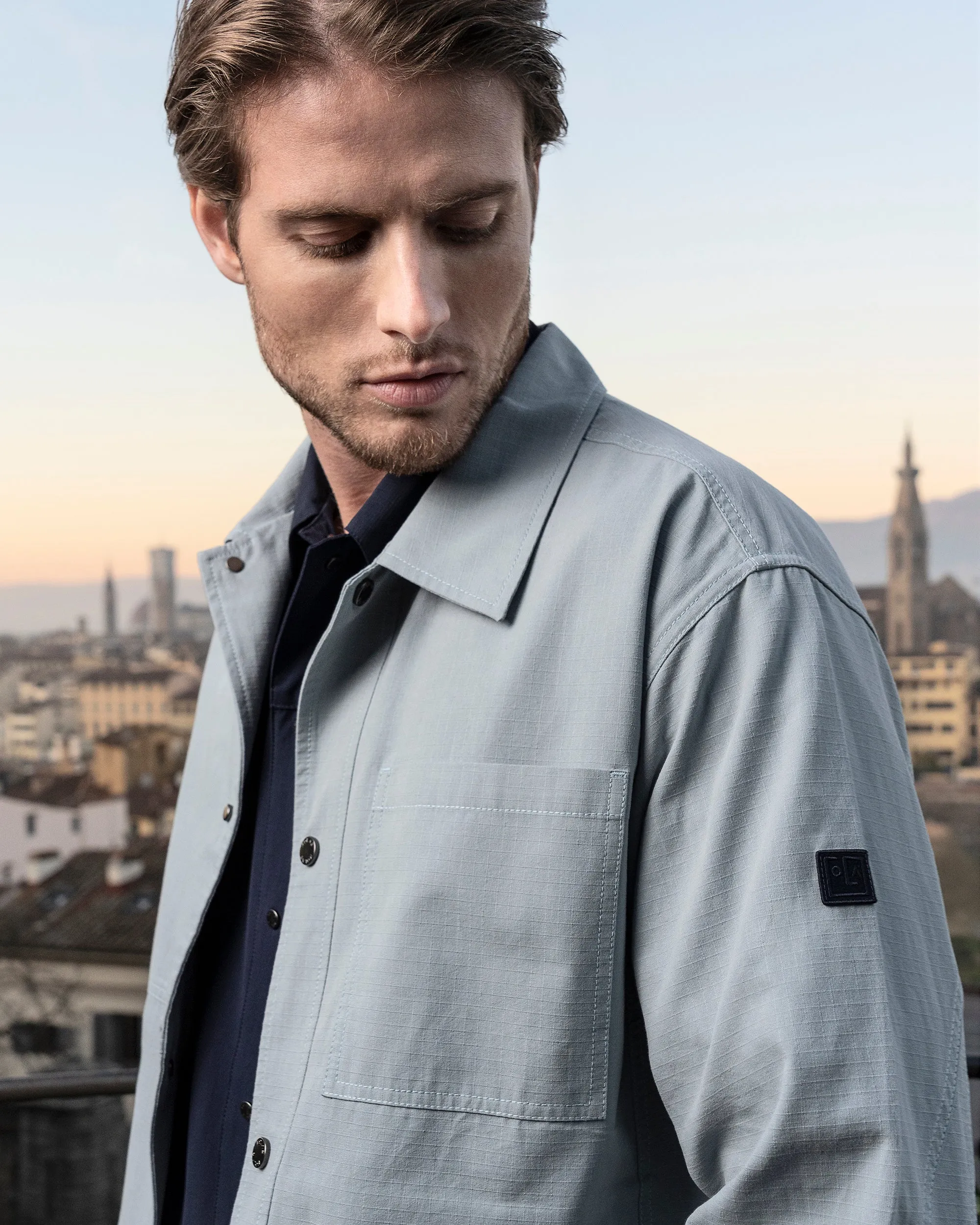 KOLAB Men's Lightweight Cotton Chore Jacket sold by Eleven Oasis product image thumbnail 2