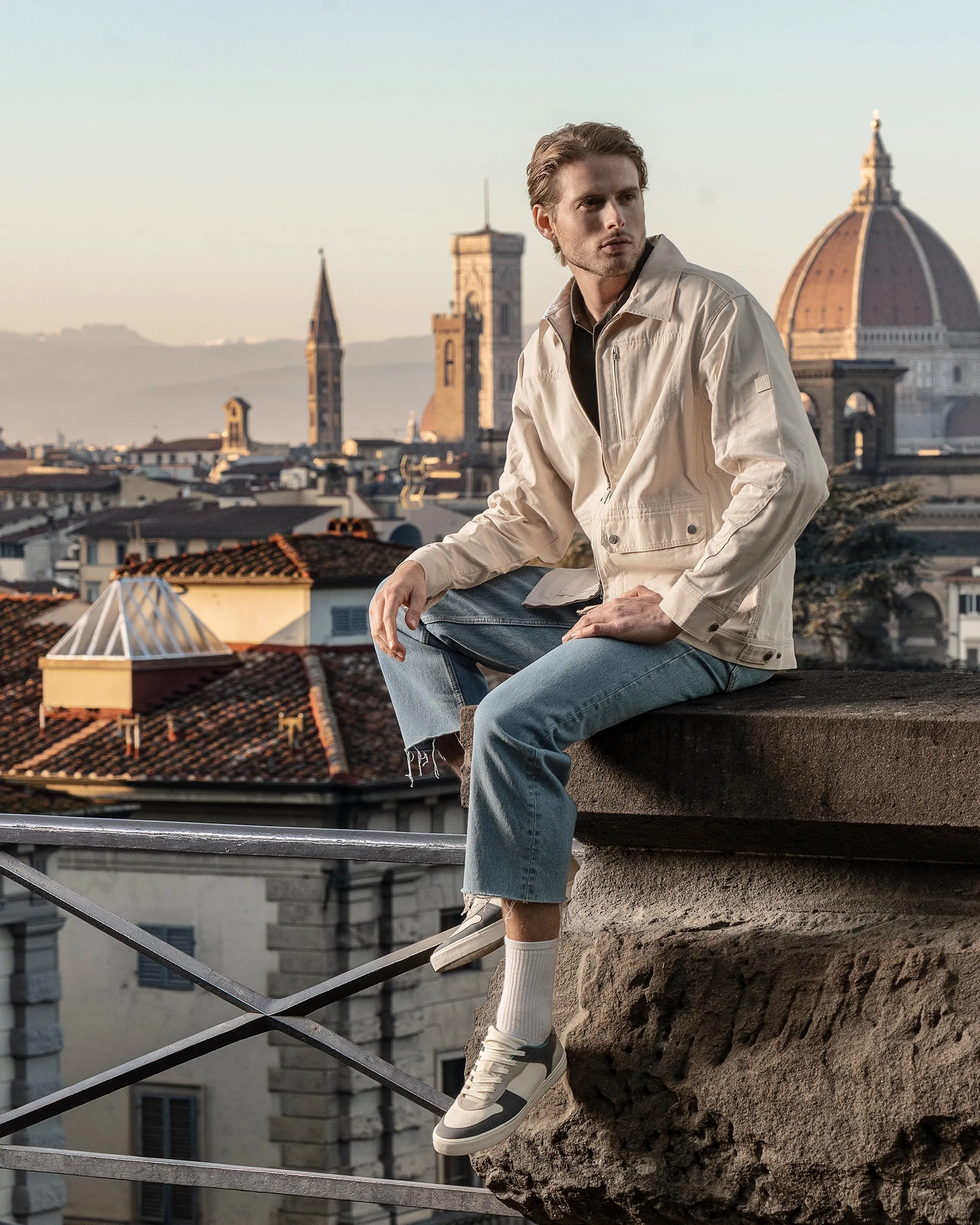 KOLAB Men's Utility Canvas Workwear Jacket sold by Eleven Oasis product image thumbnail 2