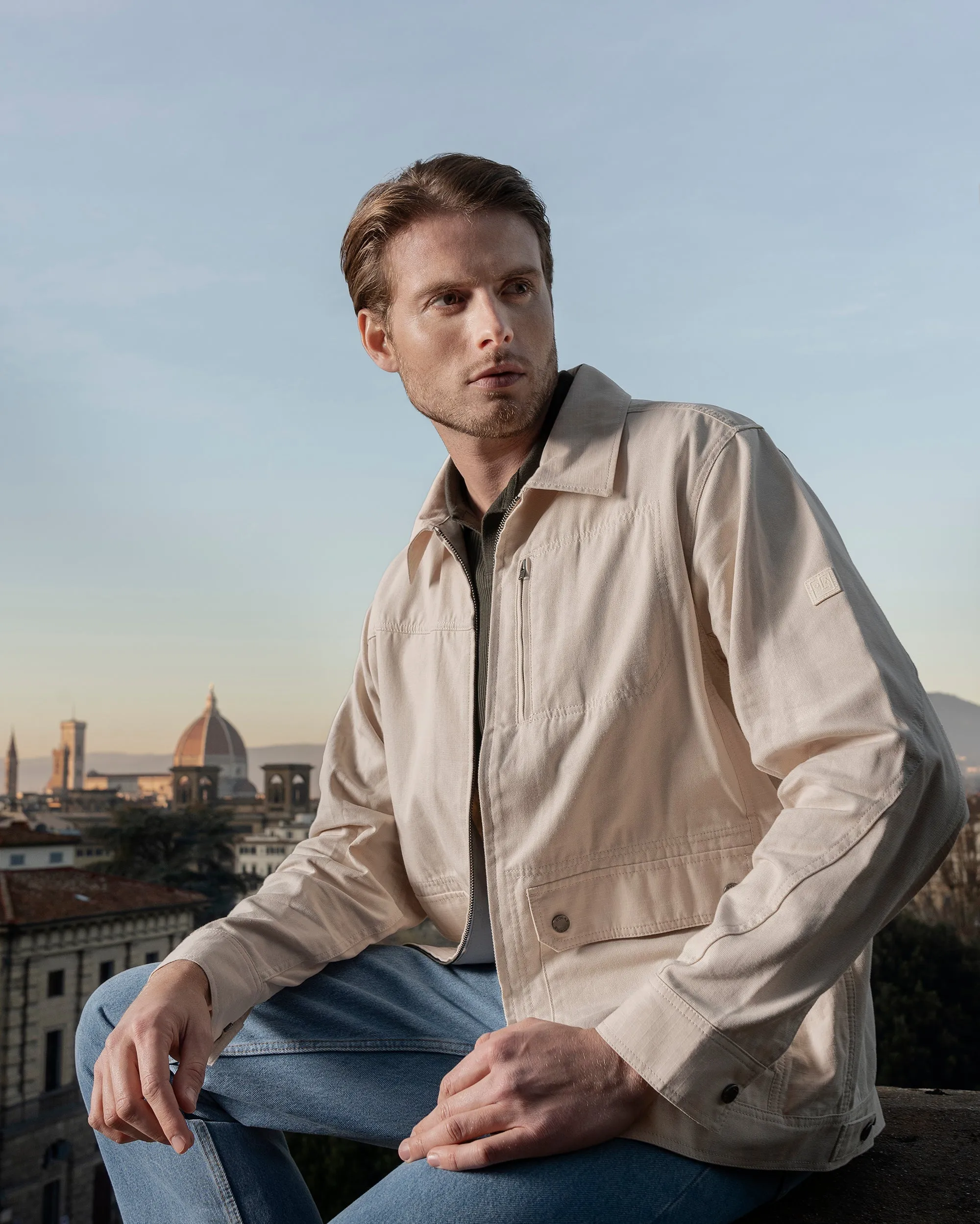 KOLAB Men's Utility Canvas Workwear Jacket sold by Eleven Oasis product image thumbnail 3