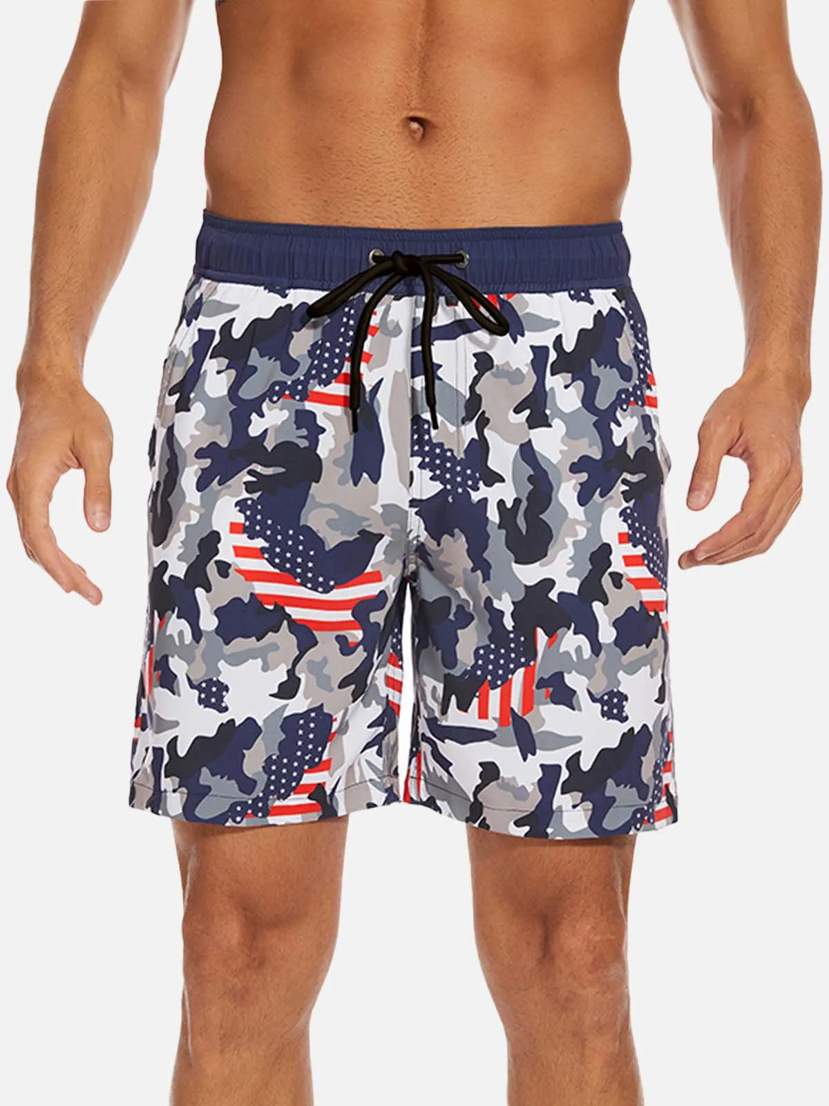Men's Vacation Novely Swim Trunks sold by Eleven Oasis