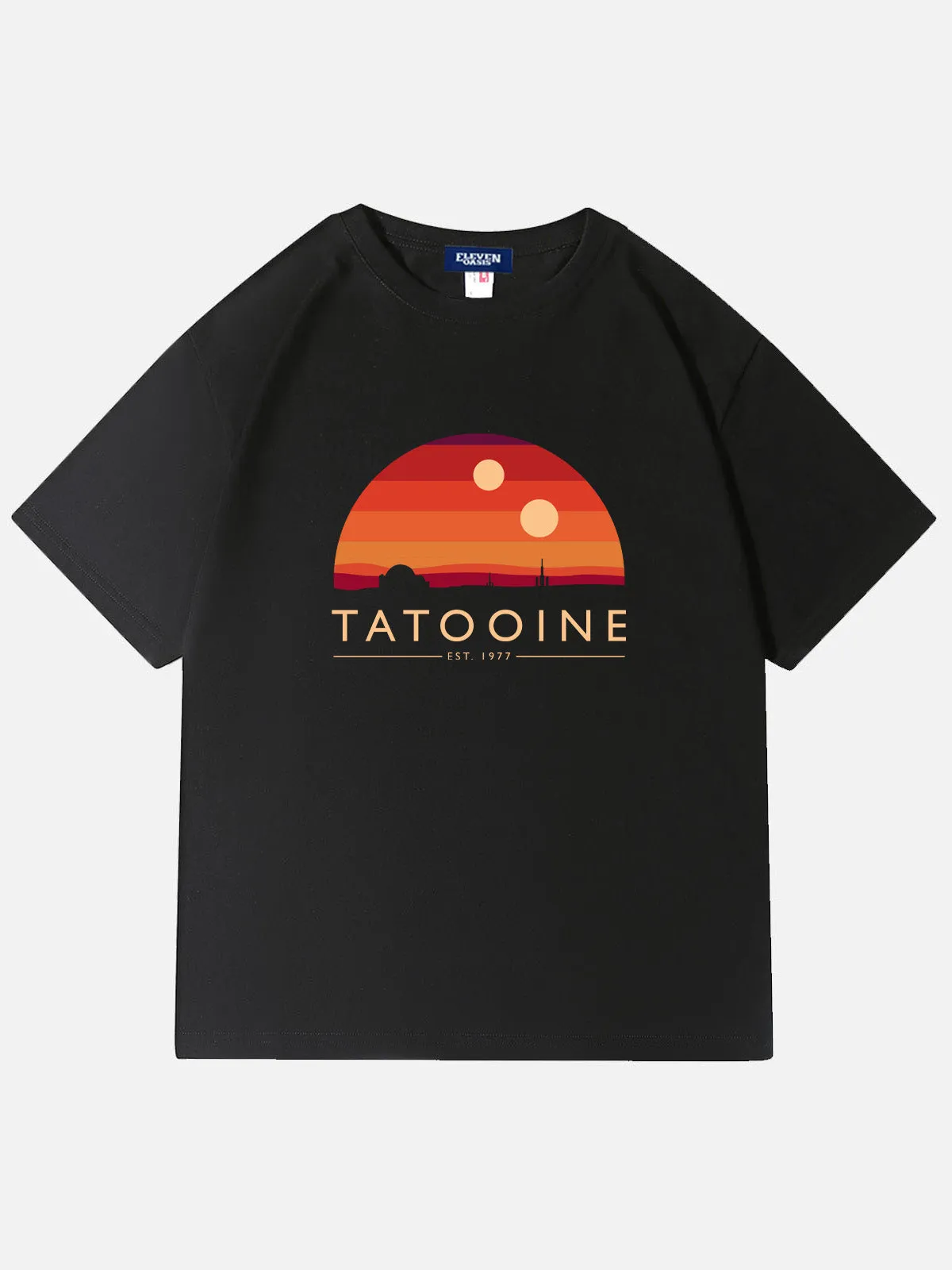 Star Wars Tatooine Twin Suns Vintage Cotton T-Shirt sold by Eleven Oasis product image thumbnail 2