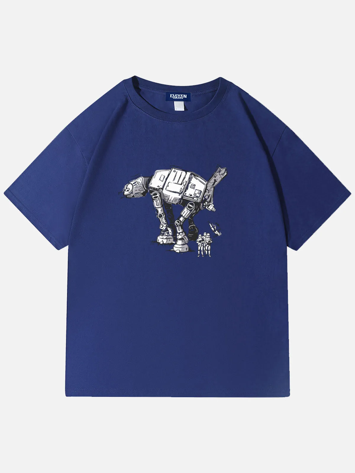 Star Wars AT-AT Stormtrooper Drop Cotton T-Shirt sold by Eleven Oasis product image thumbnail 2
