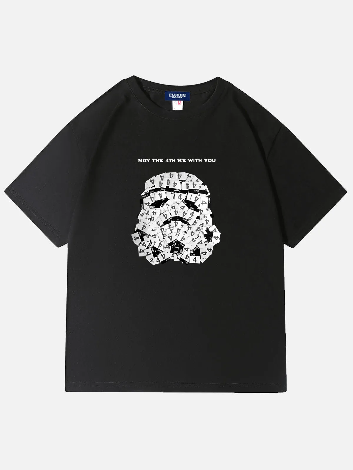 Star Wars May the Fourth Calendar Stormtrooper Cotton T-Shirt sold by Eleven Oasis