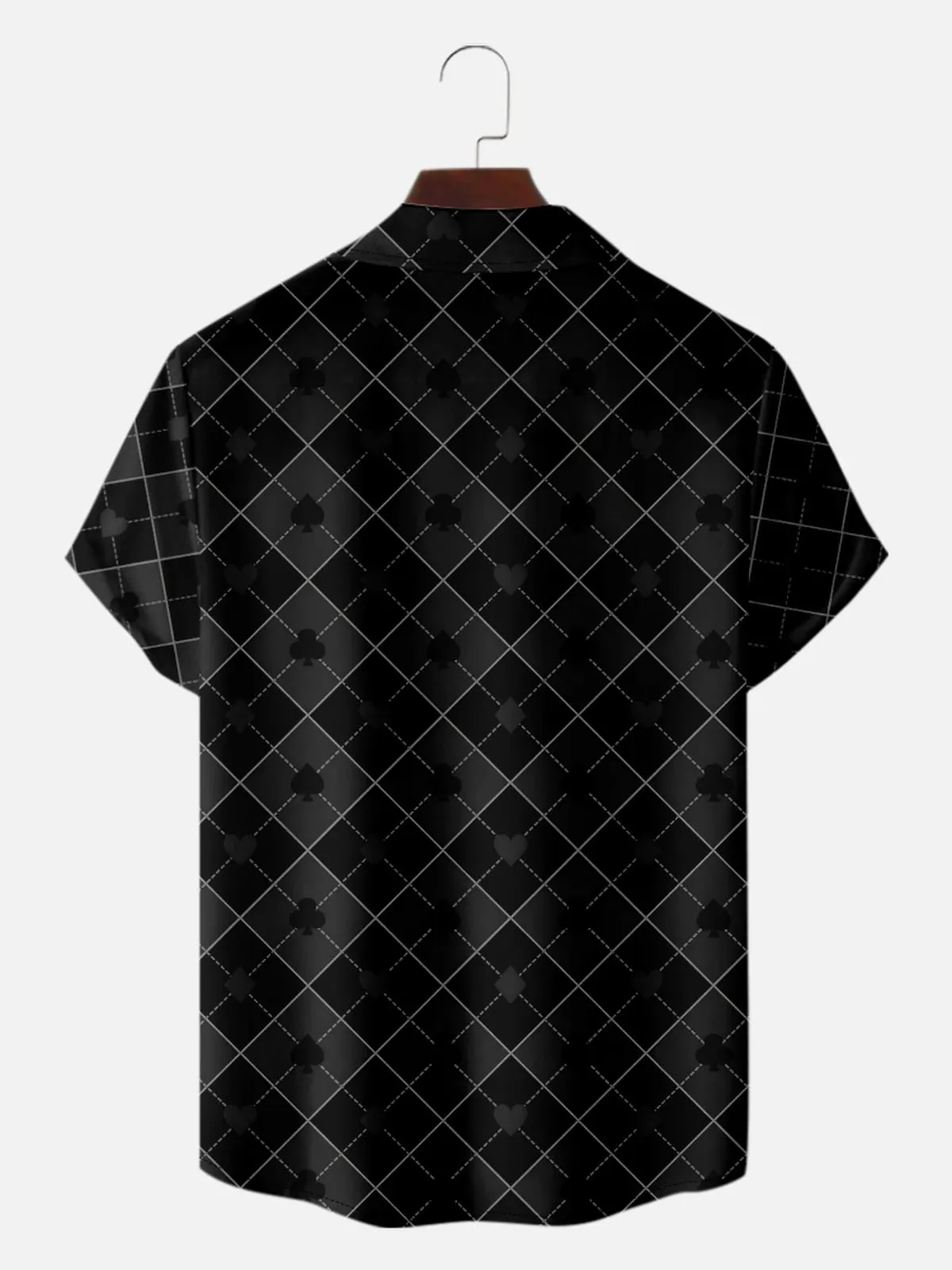 Men's Dogs Playing Poker Short Sleeve Shirt sold by Eleven Oasis product image thumbnail 2