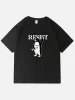 Resist Penguin Tariff Protest Graphic Cotton T-Shirt sold by Eleven Oasis