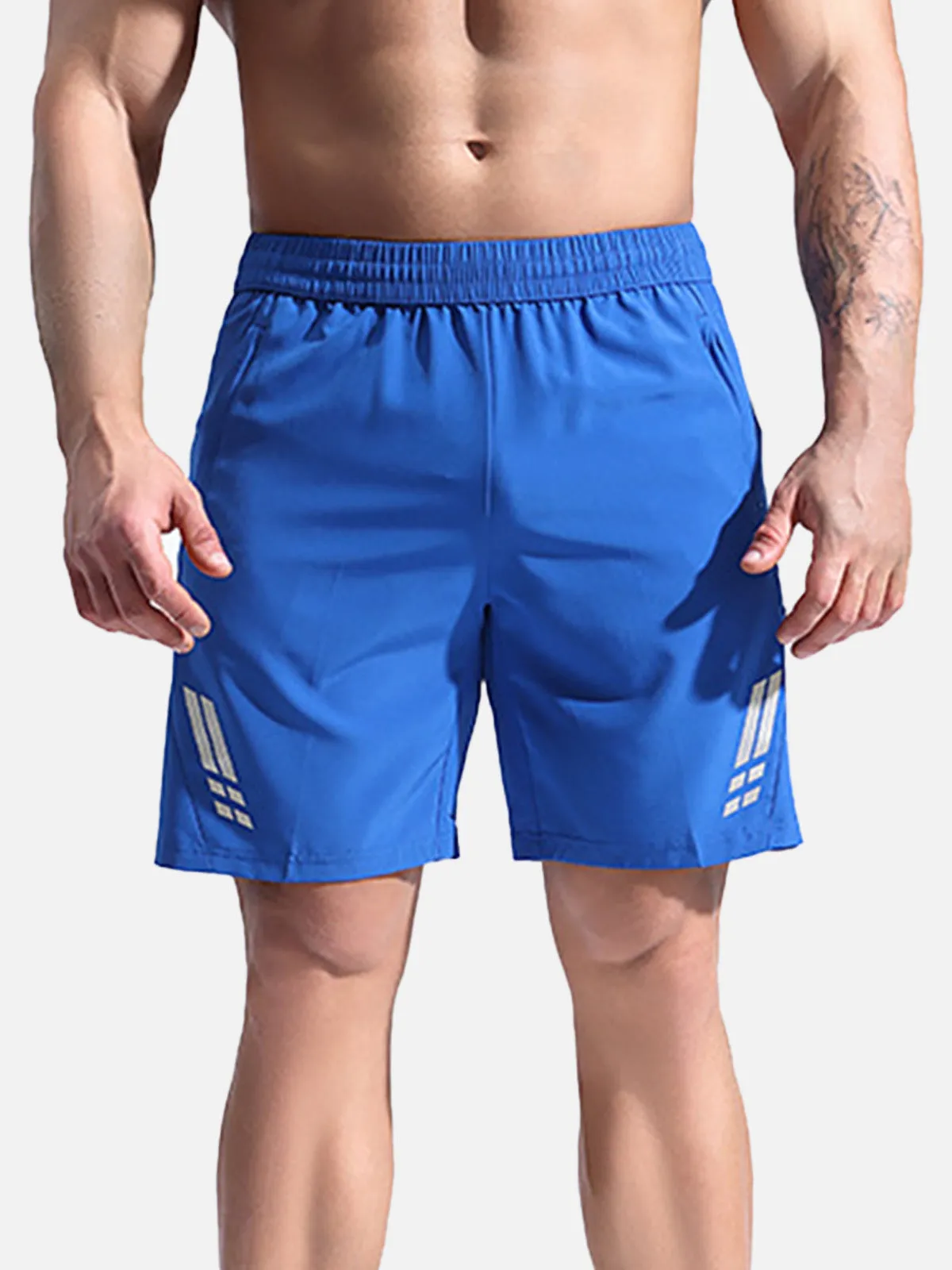 Men's Quick-Dry Performance Swim Trunks sold by Eleven Oasis