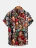Tall Men's Horror Icons Short Sleeve Shirt sold by Eleven Oasis