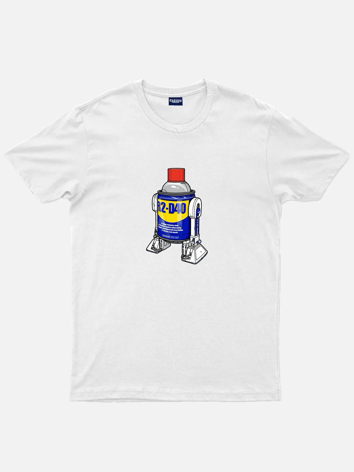 Star Wars R2-D40 Funny Cotton T-Shirt sold by Eleven Oasis product image thumbnail 2