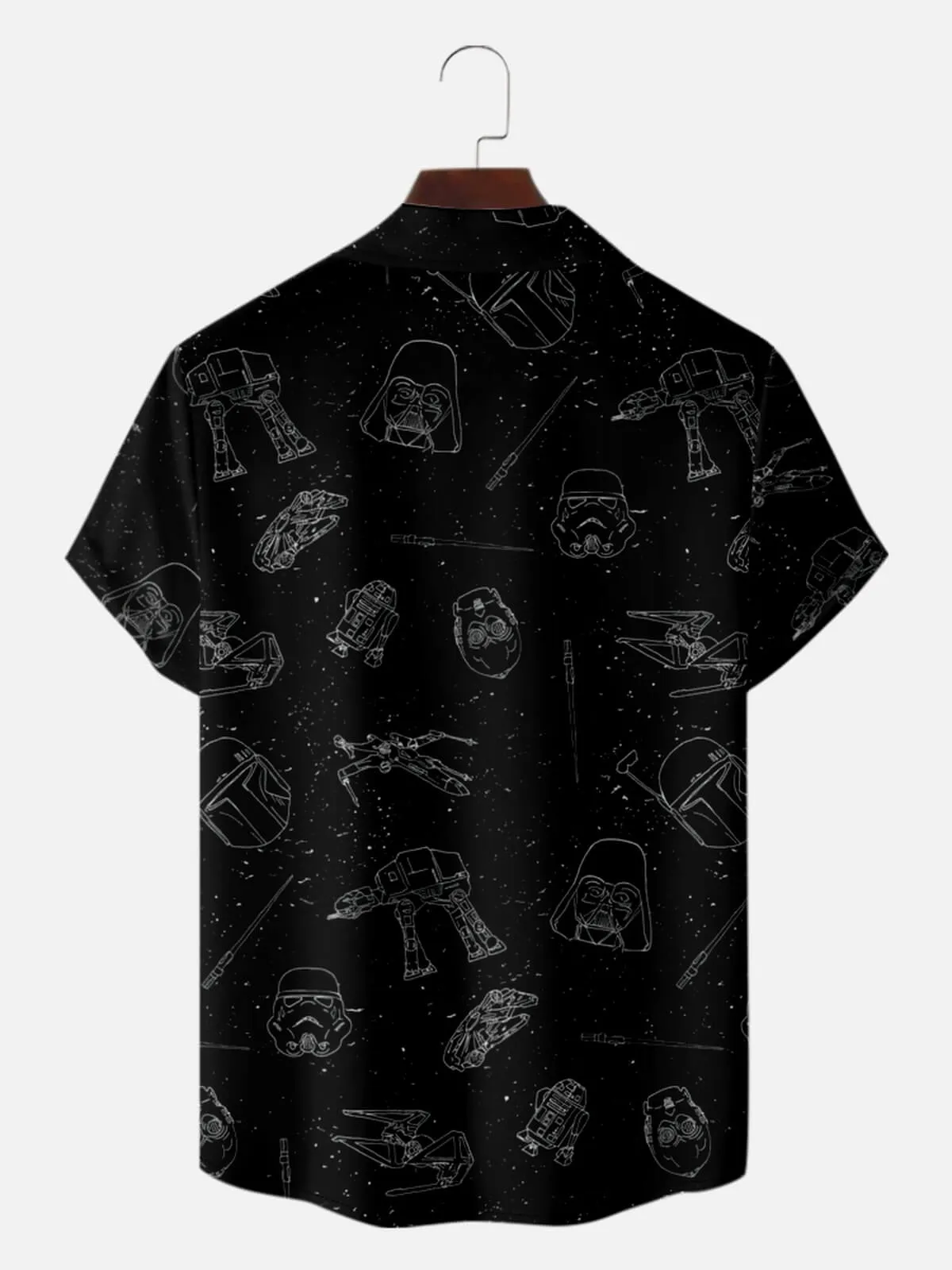 Men's May the Fourth Be With You Short Sleeve Shirt sold by Eleven Oasis product image thumbnail 2