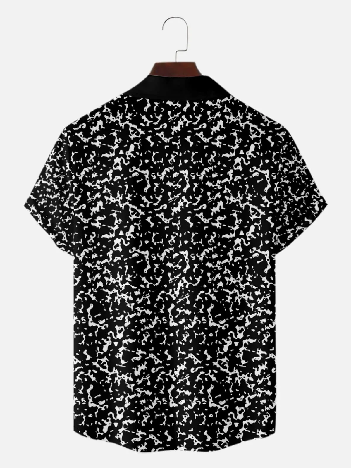 Men's Vintage Composition Book Marbled Short Sleeve Shirt sold by Eleven Oasis product image thumbnail 4