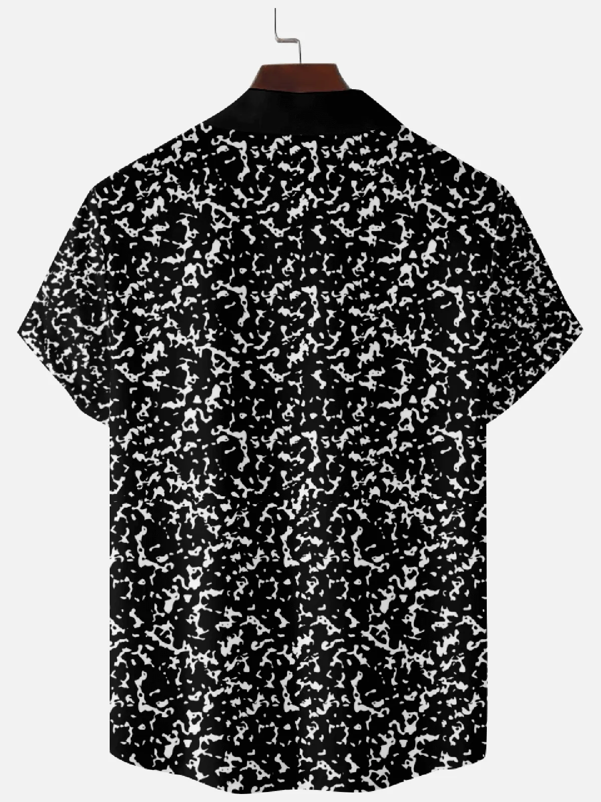 Men's Vintage Composition Book Marbled Short Sleeve Shirt sold by Eleven Oasis product image thumbnail 2