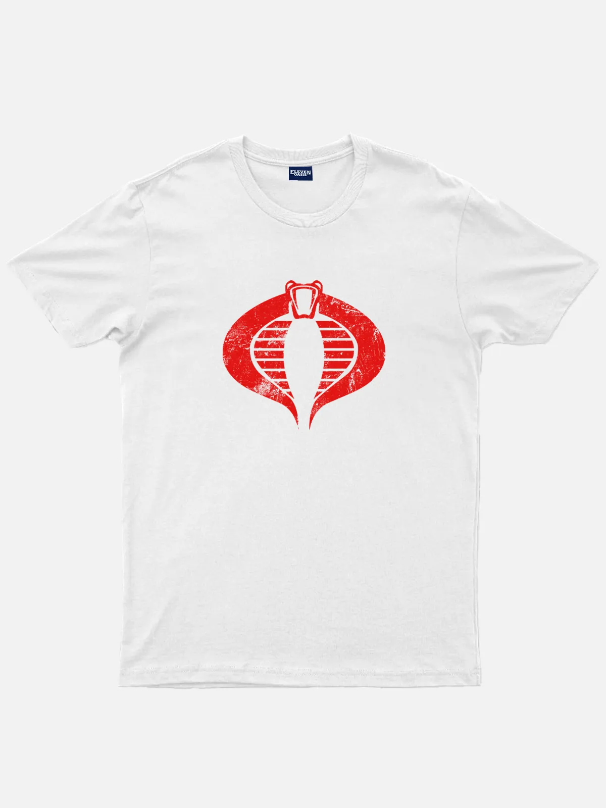 G.I. Joe Cobra Logo Retro 80s Cotton T-Shirt sold by Eleven Oasis product image thumbnail 3