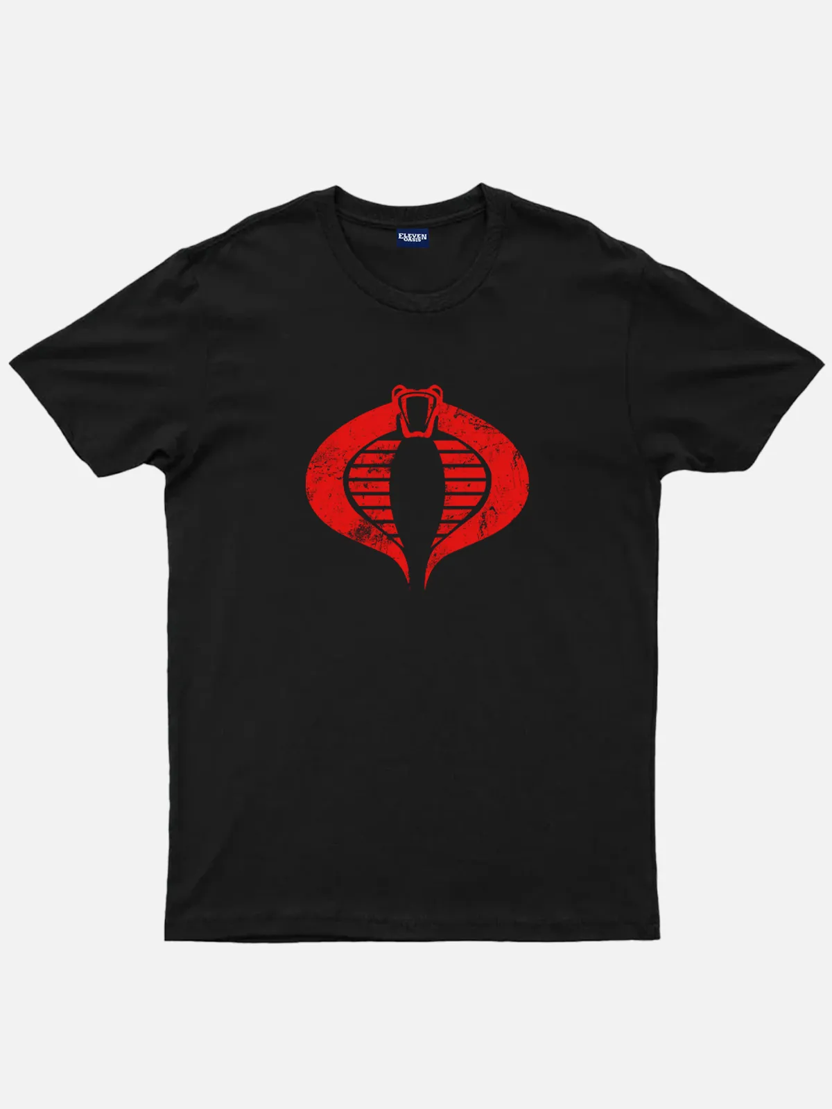 G.I. Joe Cobra Logo Retro 80s Cotton T-Shirt sold by Eleven Oasis